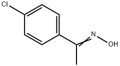 1-(4-CHLORO-PHENYL)-ETHANONE OXIME Structure