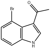 1-(4-bromo-1H-indol-3-yl)ethanone Structure