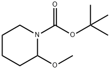 1-Boc-2-Methoxypiperidine Structure