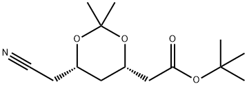 196085-85-5 (4S-cis)-6-(Cyanomethyl)-2,2-dimethyl-1,3-dioxane-4-acetic Acid 1,1-Dimethylethyl Ester