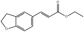 Ethyl 3-(2,3-Dihydrobenzofuran-5-yl)propenoate Structure