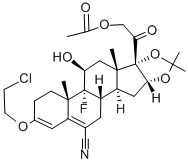 Cicortonide Structure