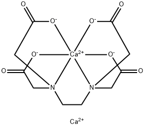 ETHYLENEDIAMINETETRAACETIC ACID DICALCIUM SALT Structure