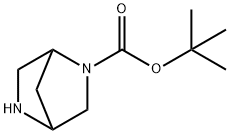 2,5-DIAZA-BICYCLO[2.2.1]HEPTANE-2-CARBOXYLIC ACID TERT-BUTYL ESTER Structure