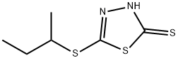 5-(SEC-BUTYLTHIO)-1,3,4-THIADIAZOLE-2-THIOL Structure