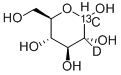 D-[1-13C,2-2H]GLUCOSE Structure