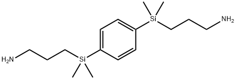 1,4-BIS(3-AMINOPROPYLDIMETHYLSILYL)BENZENE Structure