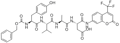 Z-YVAD-AFC Structure