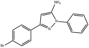 5-(4-BROMO-PHENYL)-2-PHENYL-2H-PYRAZOL-3-YLAMINE Structure