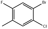 4-BROMO-5-CHLORO-2-FLUOROTOLUENE Structure