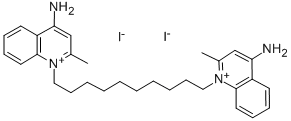 DEQUALINIUM IODIDE Structure