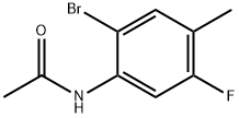 2'-BROMO-5'-FLUORO-4'-METHYLACETANILIDE Structure