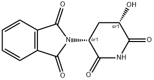 5'-HYDROXY THALIDOMIDE Structure