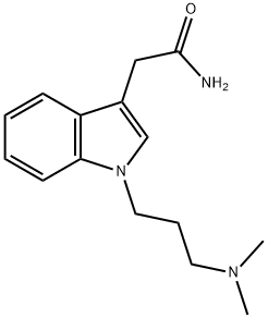 [1-(3-DIMETHYLAMINO-PROPYL)INDOL-3-YL]ACETAMIDE Structure