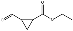 ETHYL 2-FORMYL-1-CYCLOPROPANECARBOXYLATE Structure