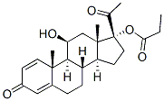 Deprodone propionate Structure