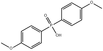 BIS(4-METHOXYPHENYL)PHOSPHINIC ACID Structure