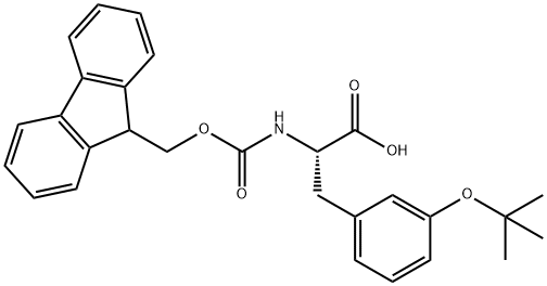 (S)-FMOC-META-TYROSINE O-TERT-BUTYL ETHER Structure