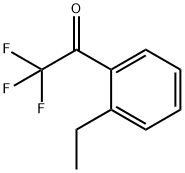 Ethanone, 1-(2-ethylphenyl)-2,2,2-trifluoro- (9CI) Structure