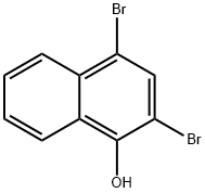 2,4-DIBROMO-1-NAPHTHOL Structure