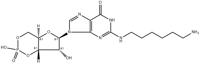 2-AH-CGMP SODIUM SALT Structure