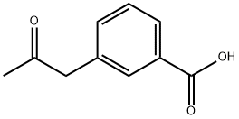 3-(2-OXO-PROPYL)-BENZOIC ACID Structure