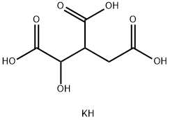 DL-ISOCITRIC ACID MONOPOTASSIUM SALT Structure