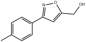 (3-P-TOLYL-ISOXAZOL-5-YL)-METHANOL Structure