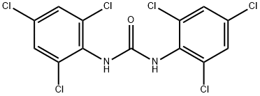 N,N'-BIS(2,4,6-TRICHLOROPHENYL)UREA Structure