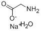 GLYCINE, SODIUM SALT HYDRATE, 99 Structure