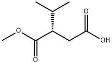 (S)-2-ISOPROPYLSUCCINIC ACID-1-METHYL ESTER Structure