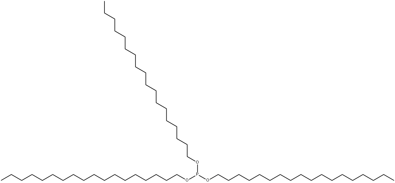 PHOSPHOROUS ACID TRI-N-OCTADECYL ESTER Structure