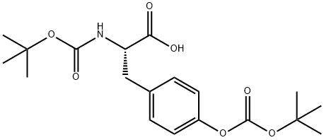 BOC-TYR(BOC)-OH Structure