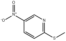 5-NITRO-2-METHYLTHIOPYRIDINE Structure