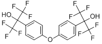 4,4'-BIS(2-HYDROXYHEXAFLUOROISOPROPYL)DIPHENYL ETHER Structure