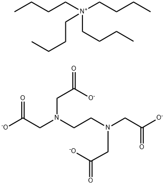 TETRAKIS(TETRABUTYLAMMONIUM) ETHYLENEDIAMINETETRAACETIC ACID Structure