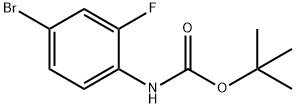 N-Boc-4-Bromo-2-fluoroaniline Structure