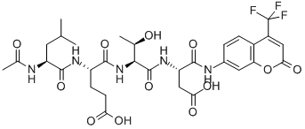 AC-LEU-GLU-THR-ASP-AFC Structure