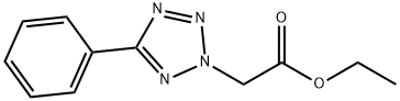 ETHYL 2-(5-PHENYL-2H-1,2,3,4-TETRAAZOL-2-YL)ACETATE Structure