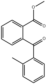 2-(2-METHYL-BENZOYL)-BENZOIC ACIDMETHYL ESTER Structure