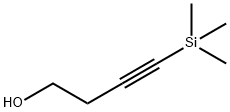 4-TRIMETHYLSILYL-3-BUTYN-1-OL Structure