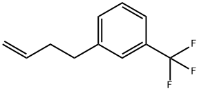 4-[(3-TRIFLUOROMETHYL)PHENYL]-1-BUTENE Structure