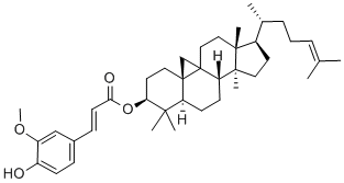 CYCLOARTENYL FERULATE Structure