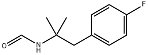 N-[2-(4-FLUOROPHENYL)-1,1-DIMETHYLETHYL]FORMAMIDE Structure