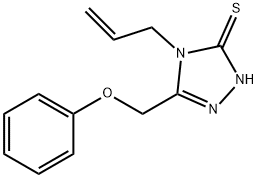 4-ALLYL-5-(PHENOXYMETHYL)-4H-1,2,4-TRIAZOLE-3-THIOL Structure