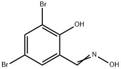 3,5-DIBROMOSALICYLALDOXIME Structure