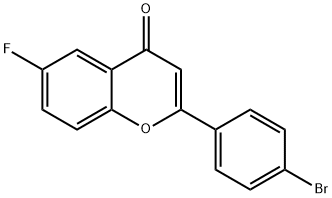 4'-BROMO-6-FLUOROFLAVONE Structure