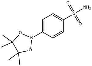 4-SULFAMOYLPHENYLBORONIC ACID, PINACOL ESTER Structure