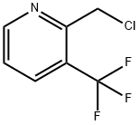 2-(CHLOROMETHYL)-3-(TRIFLUOROMETHYL)PYRIDINE Structure