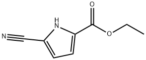 Ethyl 5-cyano-1H-pyrrole-2-carboxylate Structure